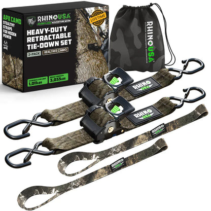 Retractable Ratchet Straps